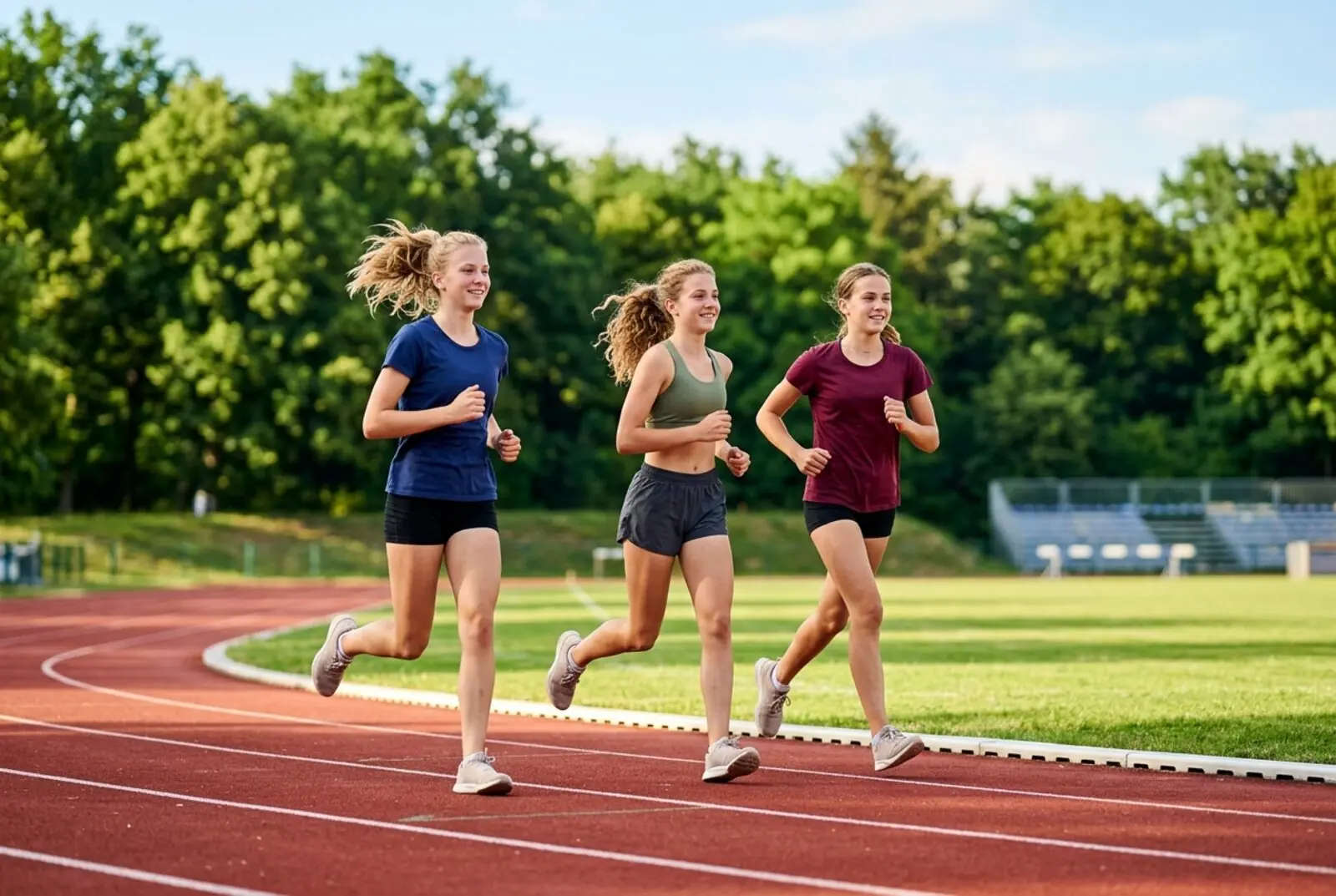 Mladi sportaši na treningu