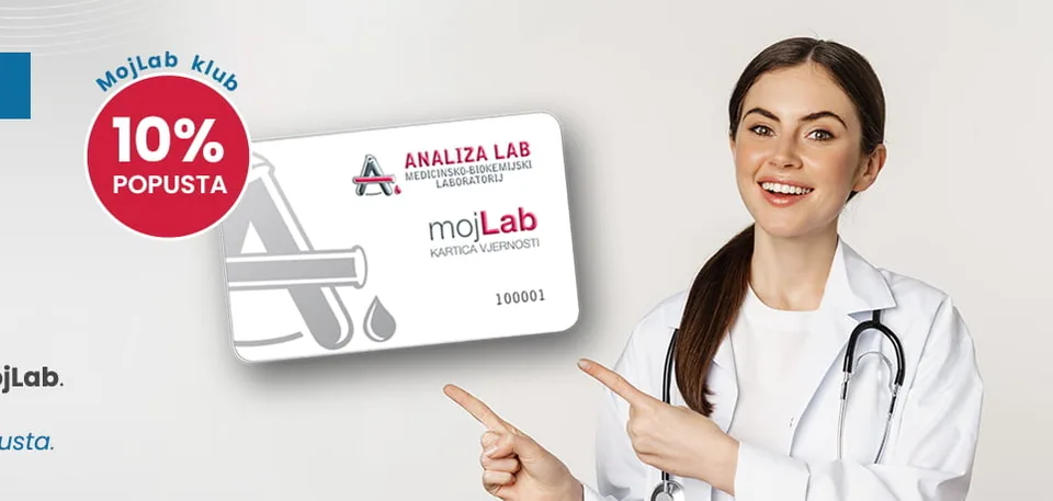 mojLab kartica vjernosti Poliklinike Analiza Lab