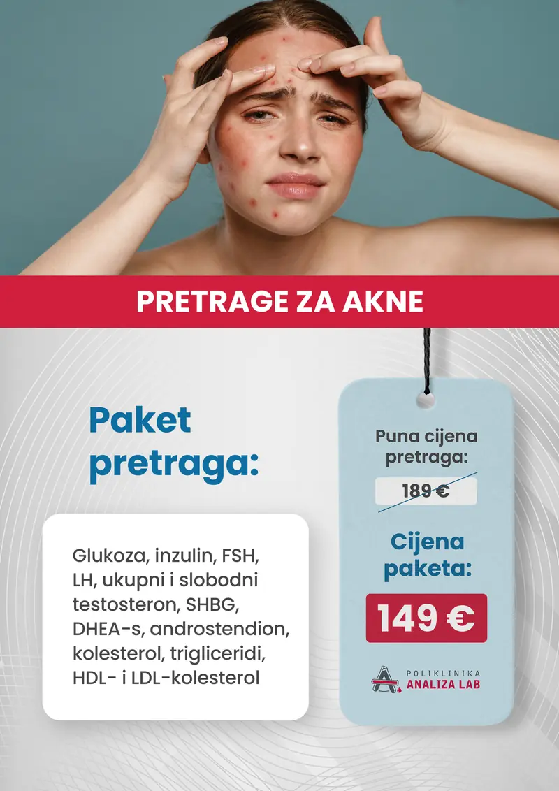 Poster paketa: Pretrage za akne