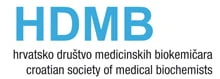 Logo Hrvatskog društva medicinskih biokemičara (HDMB)